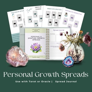 Tarot Spread Printable | Printable Tarot e book | Printable Tarot Notes | Tarot Spreads Print |  PDF Tarot Reading | Tarot Journal
