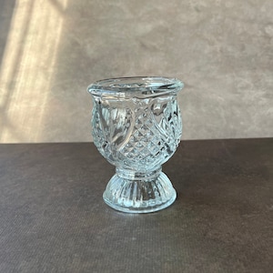 Vintage Avon Glass Tulip Votive Candle Holder