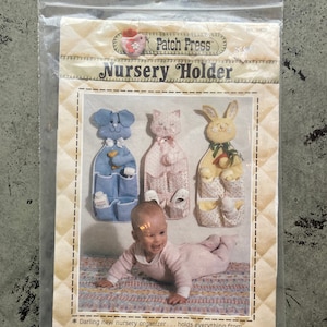 Patch Press Nursery Holder Sewing Pattern 340B