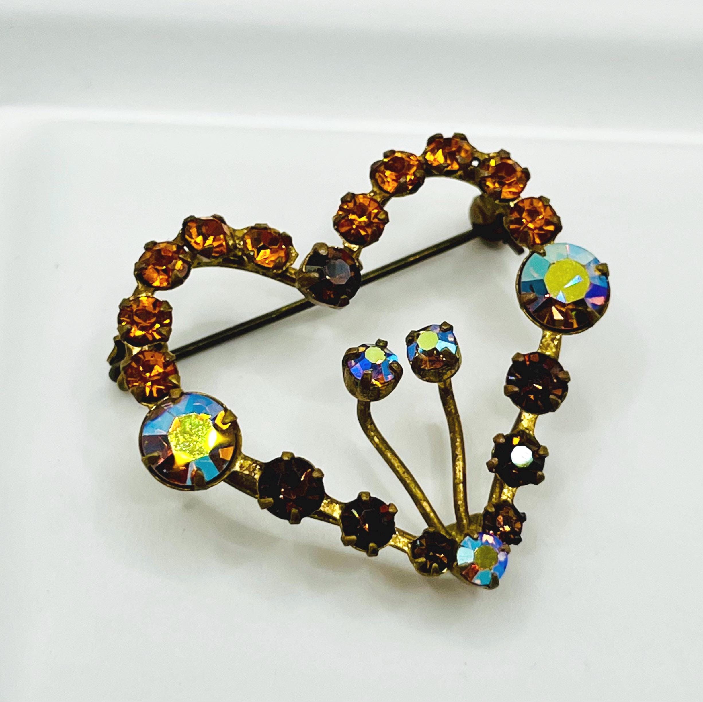 Vintage Austria Brooch - Etsy