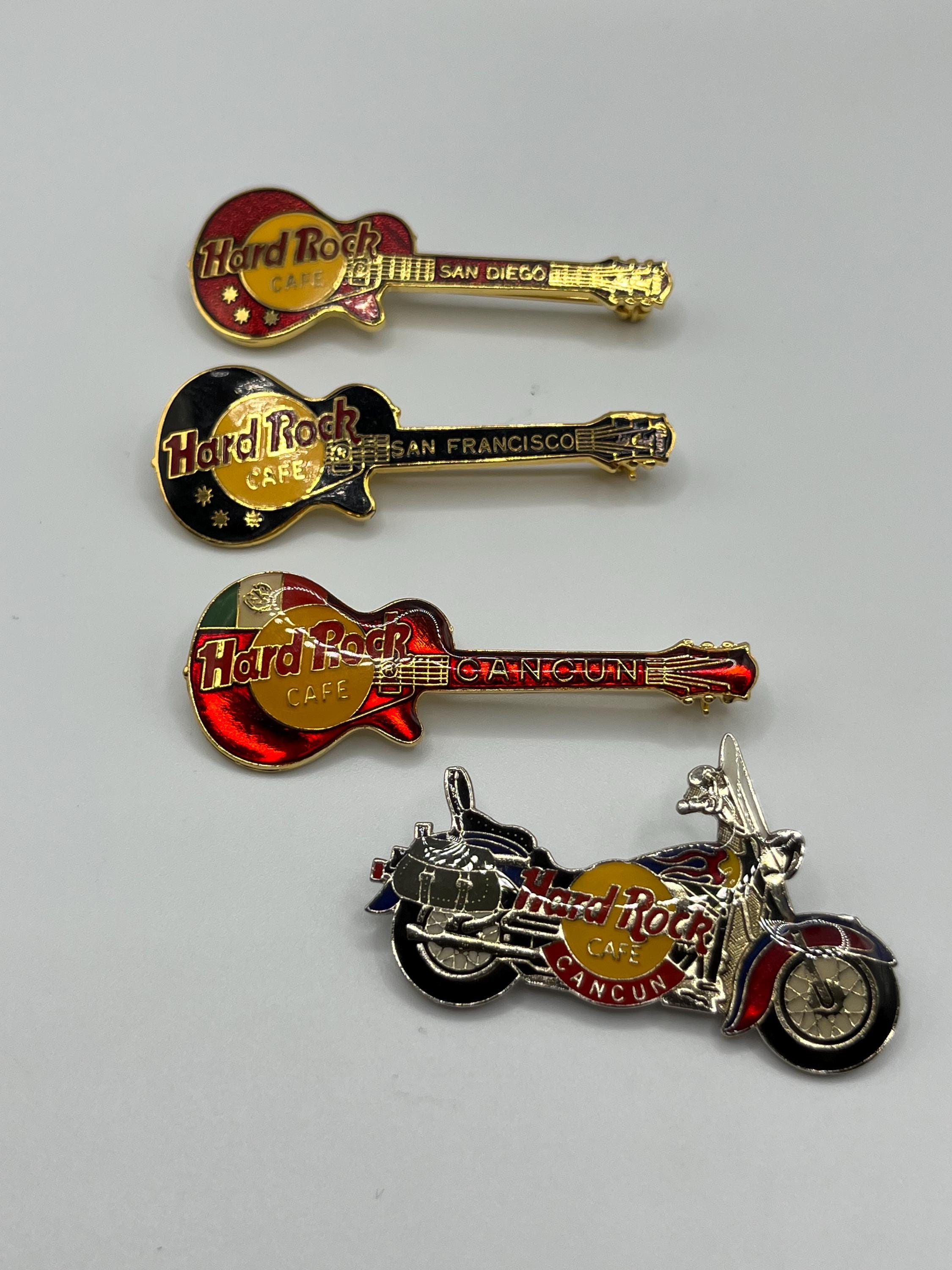 非売品 Hard Rock Cafe AEROSMITH GUITAR PIN Hard Rock Cafe Niagara Falls Guitar Pin | Vintage Horseshoe