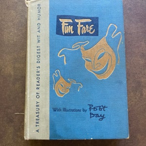 Vintage Hardcover Book Fun Fare A Treasury of Reader&#39;s Digest Wit and Humor