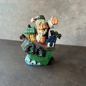 Statuetta vintage di Babbo Natale di David Frykman Arctic Armada
