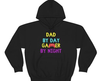 Sweat à capuche lourd Gamer Dad