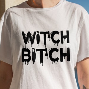 Witch Bitch Shirt, Witch Tee, Halloween Women Shirt, Funny Witch T-Shirt, Halloween Witch Tee, Witch Bride Shirt, Halloween Gift Shirt