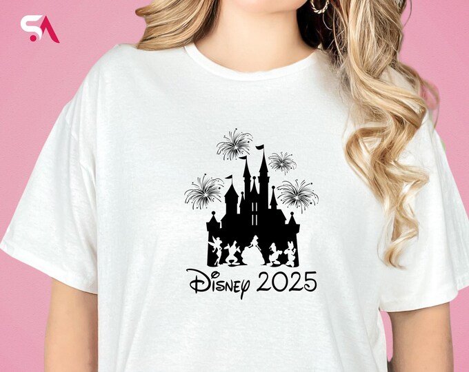 Disney 2025 Shirt, Mickey Minnie Shirt, Family Disney Trip Shirts, Matching Family Disneyland Shirt, Disney Vacation Tee, Disneyworld Outfit