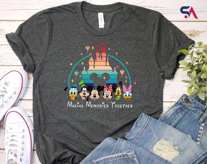 Making Memories Together Shirt, Matching Disney Outfit, Family Matching Disney Sweatshirt, Magical Castle Hoodie, Making Together Shirt