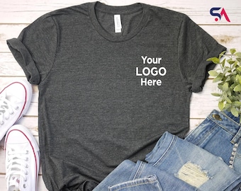 Custom Logo Shirt, Personalized Logo Sweatswirt, Custom Text Hoodie, Your Business Logo T-Shirt, Team Logo Sweatshirt, Custom Design T-Shirt