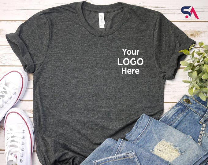 Custom Logo Shirt, Personalized Logo Sweatswirt, Custom Text Hoodie, Your Business Logo T-Shirt, Team Logo Sweatshirt, Custom Design T-Shirt