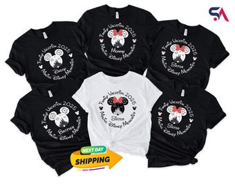 Disney Family Vacation 2025 Shirt, Making Disney Memories Tee, Disney Family Sweatshirt, Custom Disney Trip Shirt, Disney Custom Tee