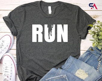 Run Shirt, Running T-Shirt, Runner Gifts Sweatshirt, Runner Hoodie, Sport Shirt, Gift For Runner, Sports Gift Shirt, Best Gifts for Runner