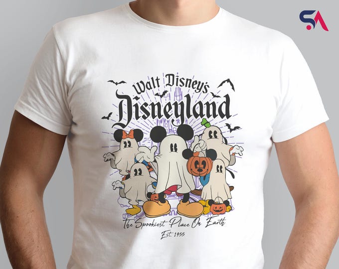 Vintage Disneyland Halloween Shirt, Mickey And Friends Halloween Hoodie, Disney Family Halloween Sweatshirt, Walt Disney's Disneyland TShirt