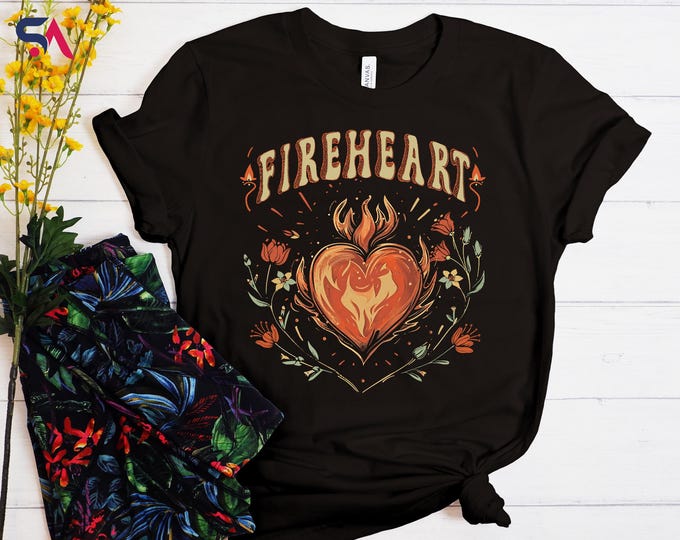 Vintage Aelin Galathynius Shirt, To Whatever End Hoodie, Fireheart Sweatshirt, Bookish Gift, Throne Of Glass Merch T-Shirt, Bookish Shirt