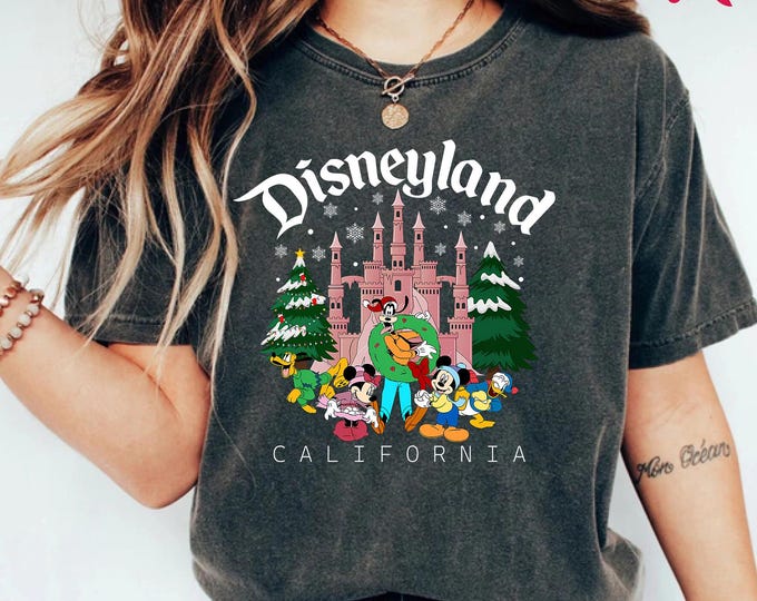 Comfort Colors© Disneyland California Shirt, Disneyworld Shirt, Disney Shirt, Mickey And Friends Shirt, Disneyworld Tee
