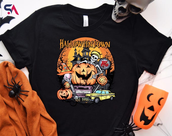 Halloweentown T-shirt, Halloween Vibes Sweatshirt, Vintage Disney Channel Movie Hoodie, Halloweentown University Est 1998 Tee, Spooky Season
