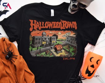 Halloweentown Est 1998 T-shirt, Vintage Disney Channel Movie Hoodie, Halloween Vibes Sweatshirt, Halloweentown University Tee, Spooky Season