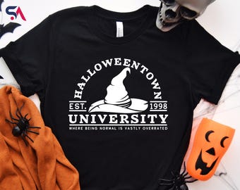 Halloweentown University Est 1998 T-shirt, Halloween Vibes Sweatshirt, Halloweentown University Hoodie, Cute Fall Shirt, Retro Halloween Tee
