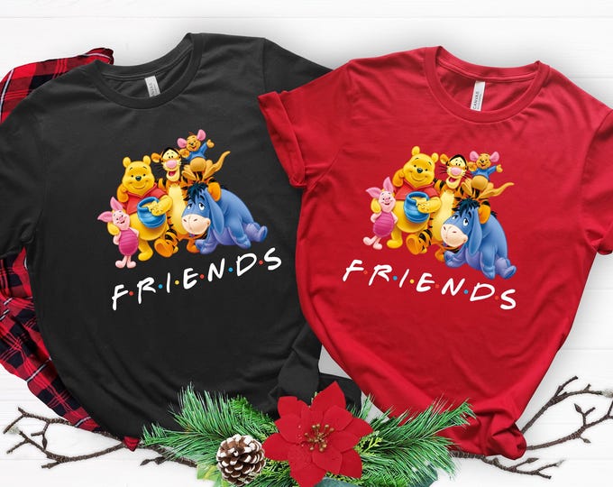 Winnie The Pooh Friends Shirt, Disney Pooh Shirt, Pooh And Friends Sweatshirt, Pooh And Co Sweatshirt, Winnie The Pooh, Pooh T-Shirt