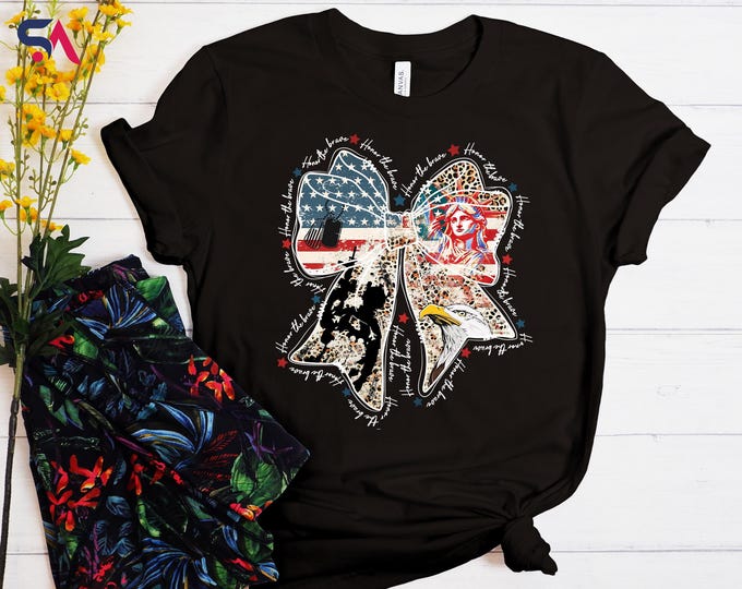 Retro Honor the Brave Shirt, Patriotic Sweatshirt, Independence Day T-Shirt,  4th of July Hoodie, 1776 America Shirt, USA Flag, America Tee