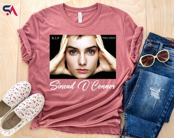 Rest In Peace Sinead O'Connor Tshirt, RIP Sinead O'Connor Shirt, Sinead O'Connor Shirt, Irish Singer Legend Shirt, Feminist Singer Shirt