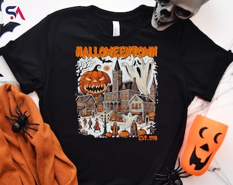 Halloweentown T-shirt, Vintage Disney Channel Movie Hoodie, Halloweentown University Est 1998 Tee, Spooky Season, Halloween Vibes Sweatshirt
