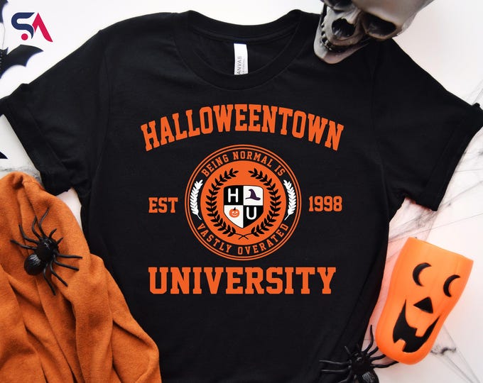 Halloweentown University Est 1998 T-shirt, Halloween Vibes Sweatshirt, Halloweentown University Hoodie, Cute Fall Shirt, Retro Halloween Tee