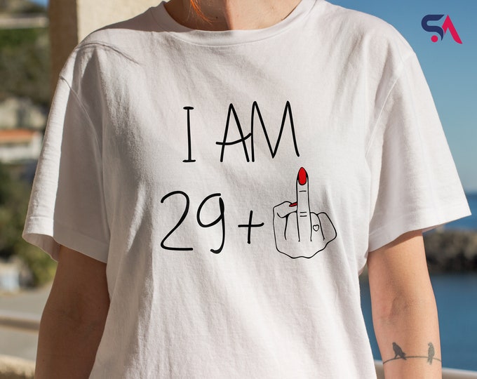 30th Birthday Celebration Shirt, Personalized Gift for Her, I'm 30, 30th Birthday Gift For Her, 30th Birthday Gift, Custom Birthday Gift Tee