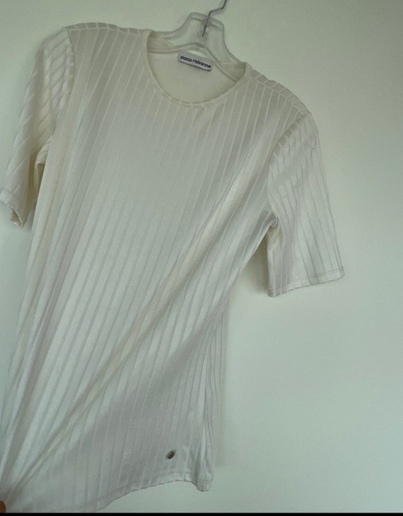 Buy Paco Rabanne Ribbed Shirt Online in India - Etsy 