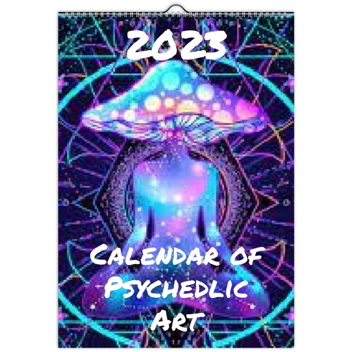 Psychedelic Calendar for 2023 Etsy