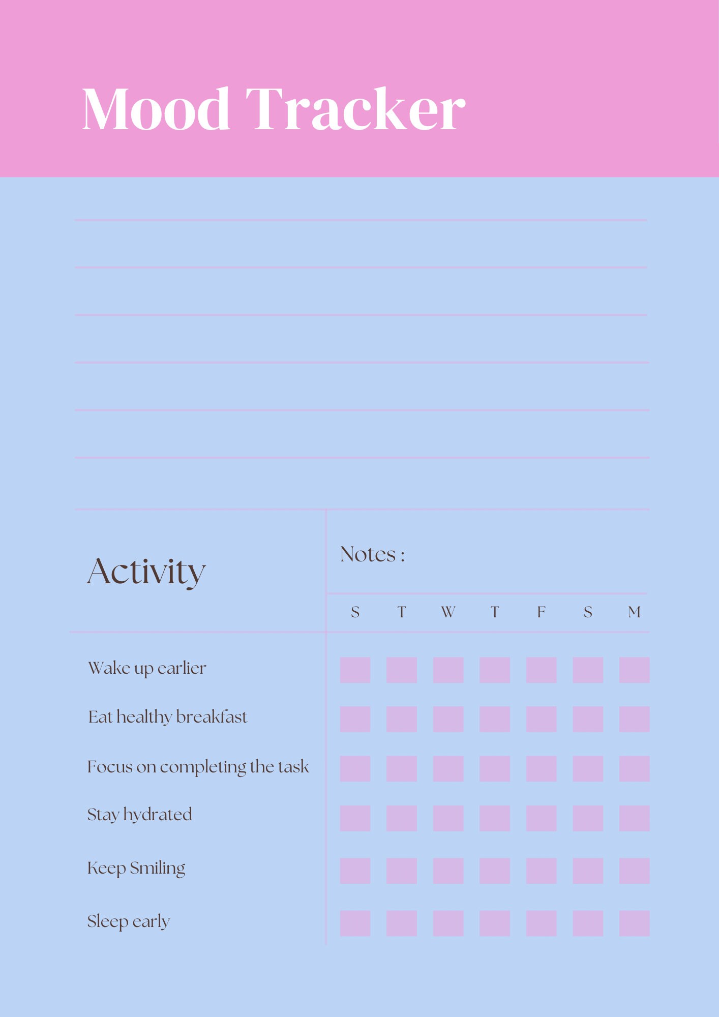 ADHD Blank Digital Planner Use on Tablet/ipad or Printable - Etsy