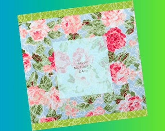 French Regency Floral Mother's Day Card: Vintage Printable (PDF)