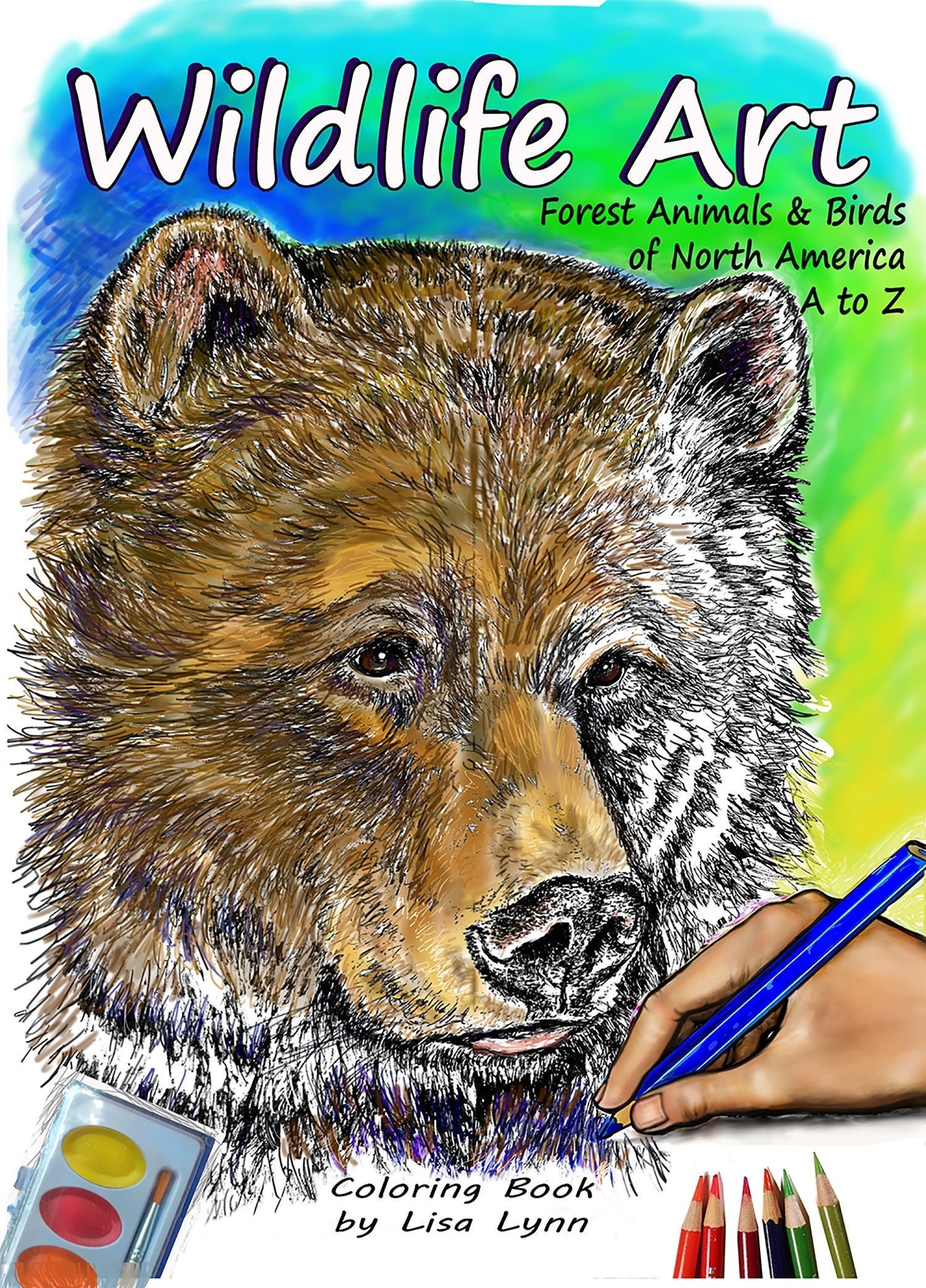 Wildlife Art Animals & Birds of North America A to Z Coloring - Etsy Wildlife Art Animals & Birds of North America A to Z Coloring - Etsy