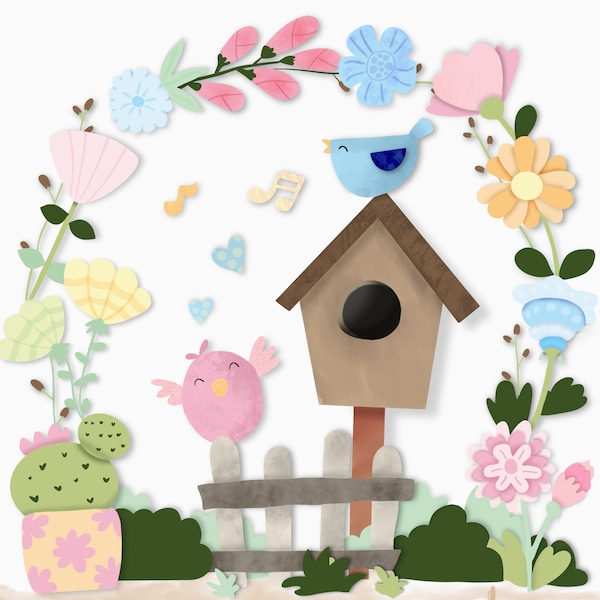 Adorable Birdhouse Clipart: Add a Touch of Nature's Charm to Your Creations