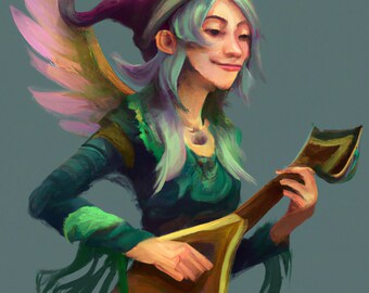 D&D AI Generated Character Portraits