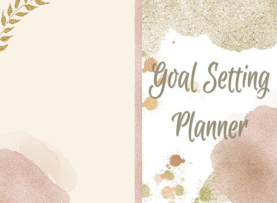Printable Goal Setting Planner - Etsy