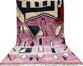 AMAZING Boujaad Rug , Moroccan Rug , Sheep Wool Rug, Geometric Rug, Beni Ourain Rug, Area Rug, Winter Rug, Handwoven Carpet , Wool Rug