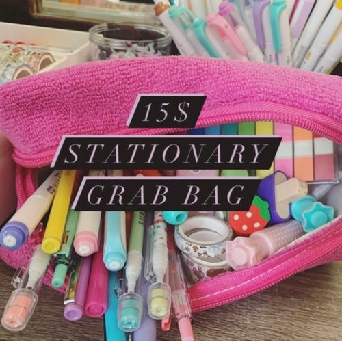Stationery Grab Bag Stationary Kit Pen Pal Kit Etsy