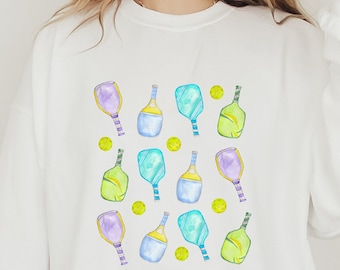 Pickleball sweatshirt pickleballer pickleball sweater gift for pickleball lover pickleball gifts for women pickle ball tshirt pickleballer