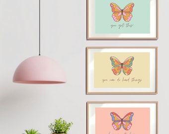 Set of 3 college dorm decor for girls dorm decor for college girls dorm decor for college girls wall art dorm decor for college girls preppy