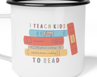 Science of Reading Changing The World One Phoneme At A Time Enamel Camp Cup Teacher Appreciation Gift