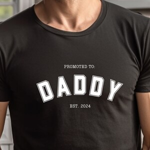 Dad Shirt For Hospital, Promoted to Daddy, New Dad Shirt, Gift for Dad, Gift for Daddy, Baby Announcement, Baby Announcement Shirt