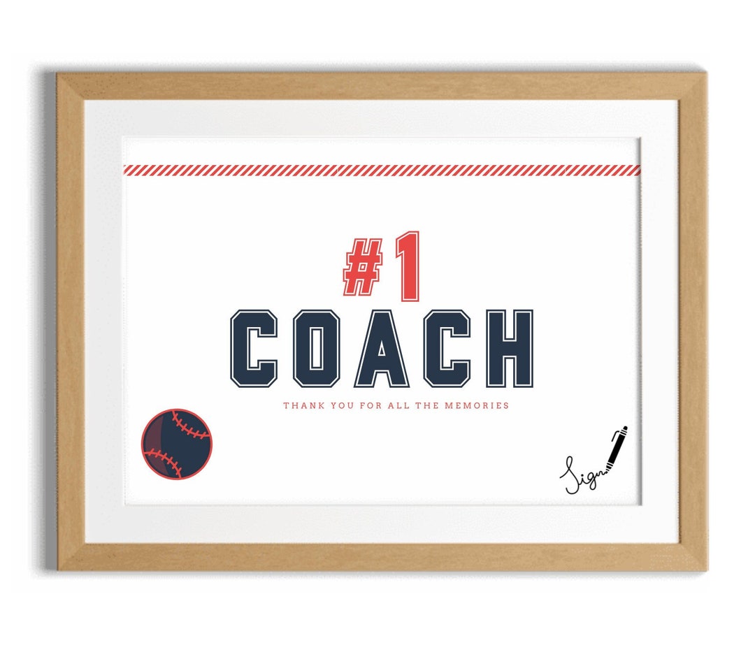 Baseball Coach Gift, Baseball Coach Gift Ideas, Baseball Coach