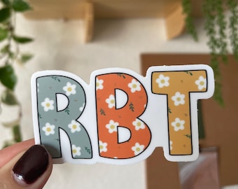 RBT Sticker, Registered Behavior Technician Sticker, Special Education Teacher,, ABA Sticker, Sped Teacher Laptop Sticker, Behavior Tech
