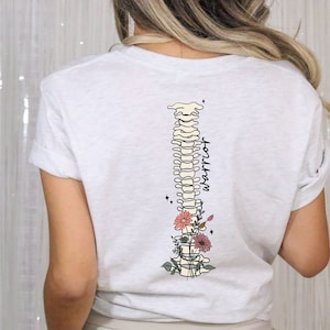Scoliosis Awareness Shirt Pretty Flower Support Gift Scoliosis Awareness Shirt Pretty Flower Support Gift