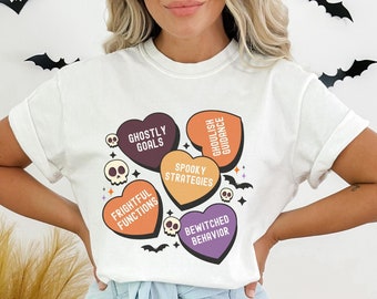Halloween BCBA Shirt, Spooky Behavior Therapist Shirt, Gift for Behavior Analyst, Future BCBA TShirt, RBT Therapy T-Shirt, Aba Crew Tee