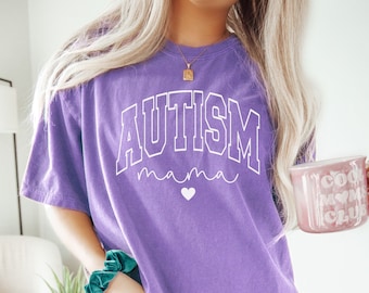 Autism Mama Comfort Colors Shirt, Autism Mom Shirt, Inclusion Autism Shirt, Gift For Autism Mom TShirt, Autism Awareness Neurodiversity