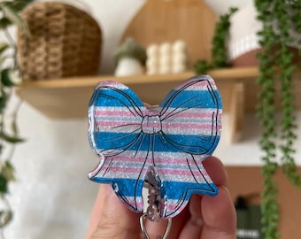 Coquette Bow LD Nurse Badge Reel Labor and Delivery Rn L & D Nurse OBGYN NICU Badge Gift Neonatal Icu Mother Baby Unit Tech Postpartum Mfm