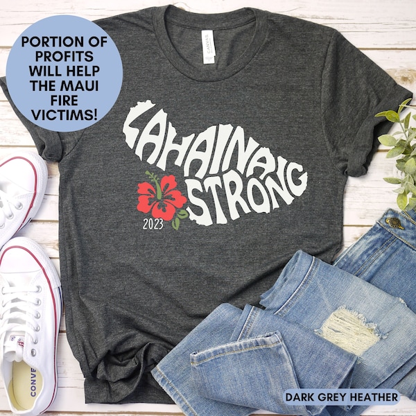 Maui Donation Shirt Etsy