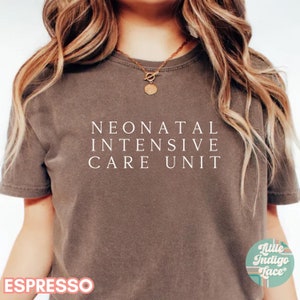 Minimal NICU RN Shirt Neonatal Nurse Retirement Gift Neonatal Icu Nurse TShirt Minimal Nicu Crewneck Tech Nicu Nurse Practitioner Tee