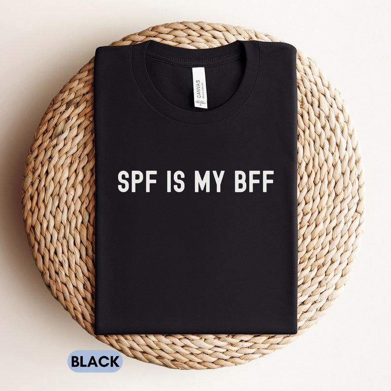 Camiseta de enfermera de dermatología, SPF es mi camisa BFF, camisetas de dermatología, regalo de ma de dermatología, camiseta de estudiante de dermatología, camiseta divertida de dermatología imagen 5